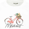 Moschino Sweater Girl Logo White
