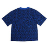 Gcds T-Shirt All Over Logo Blue