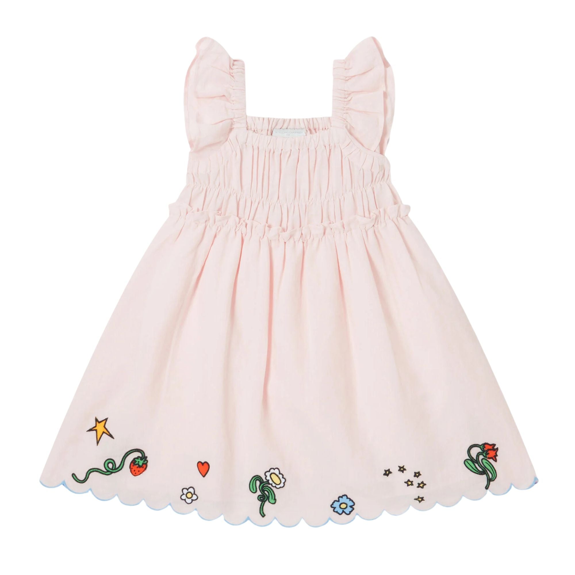 Stella Mccartney Dress Bottom Print Pink