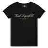 Karl Lagerfeld T-Shirt Cursive Logo Black