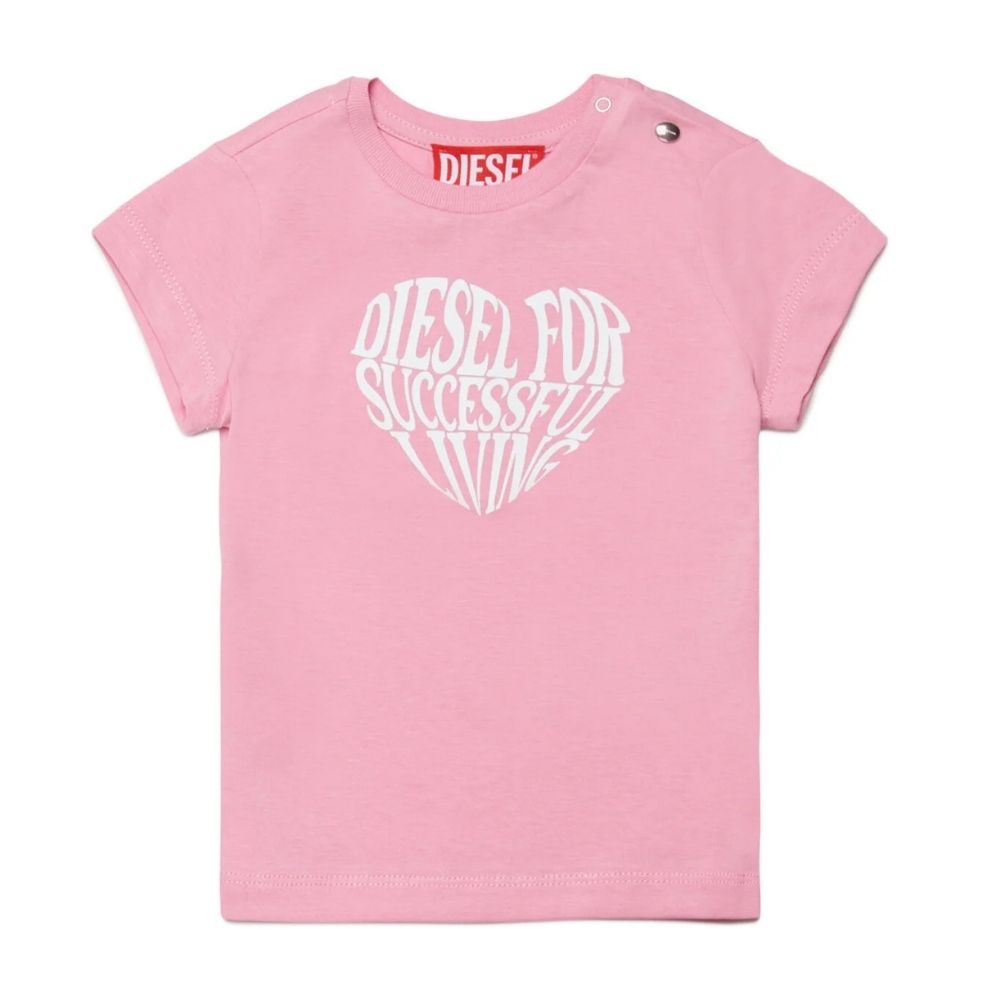 Diesel Tshirt Tvavyb Pink