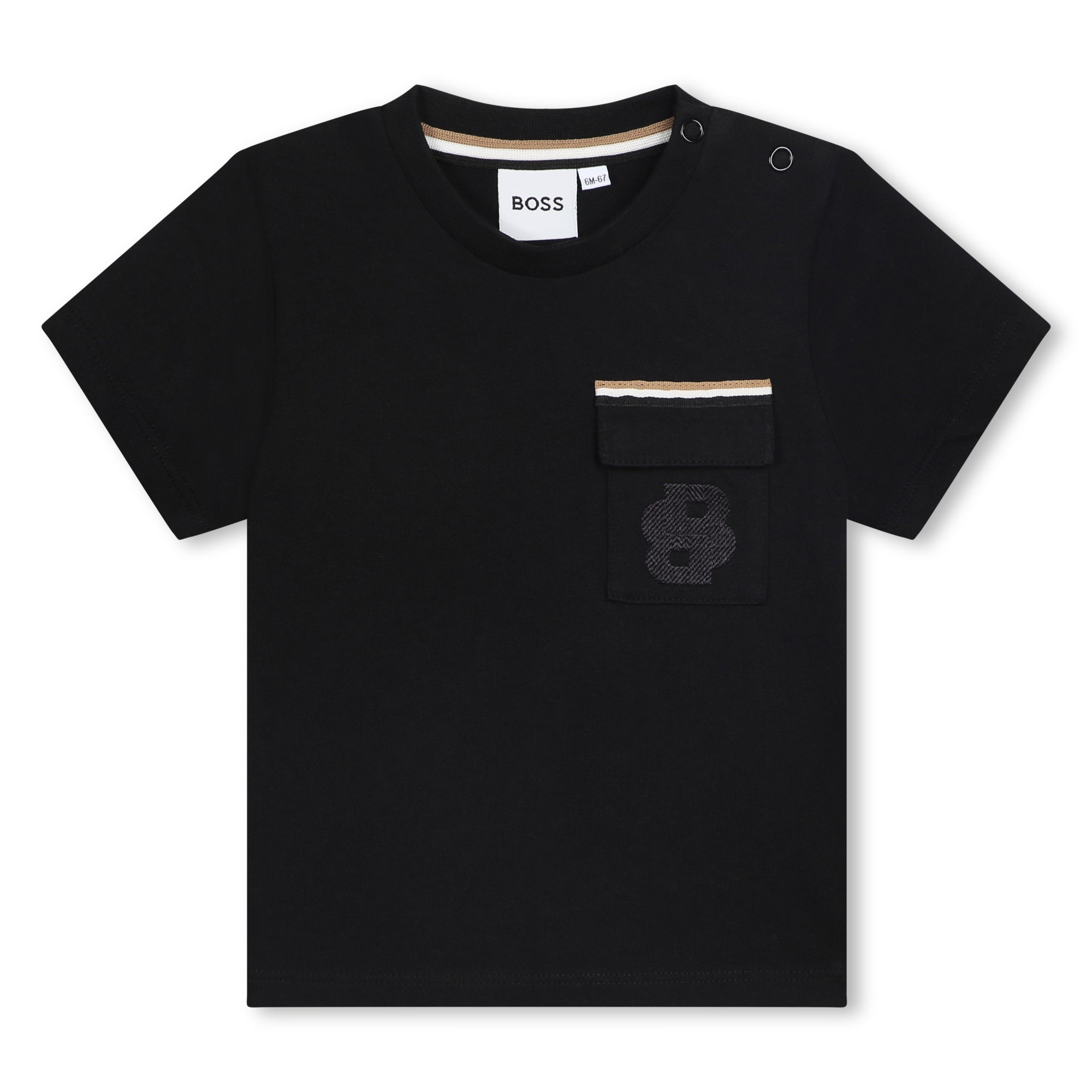 Boss  Tshirt Pocket Black