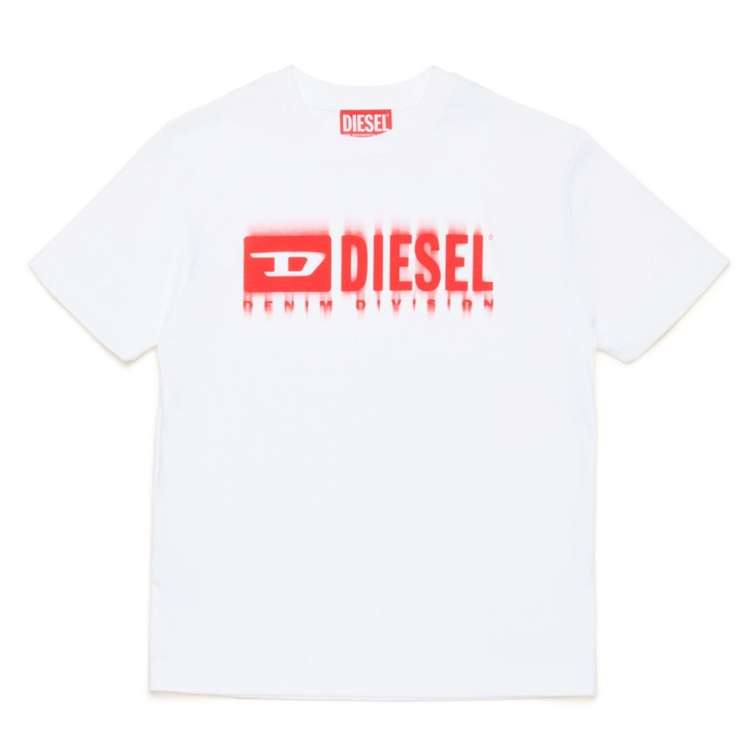 Diesel T-Shirt Bold Logo White