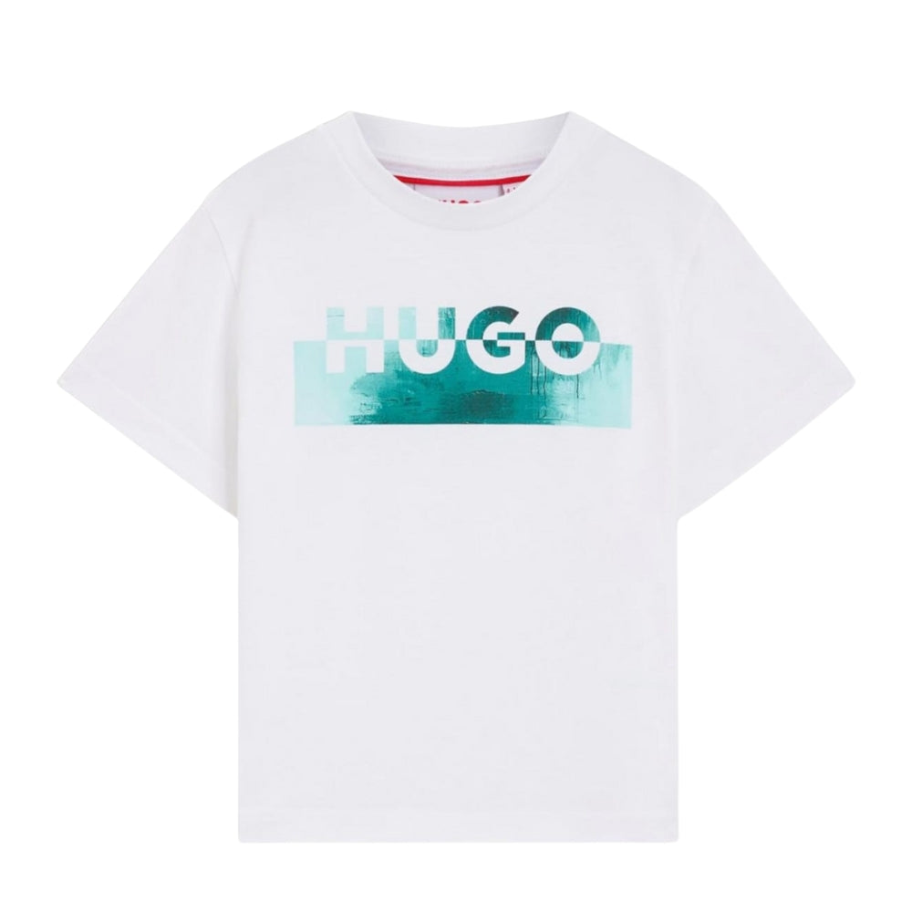 Hugo Tshirt Logo White
