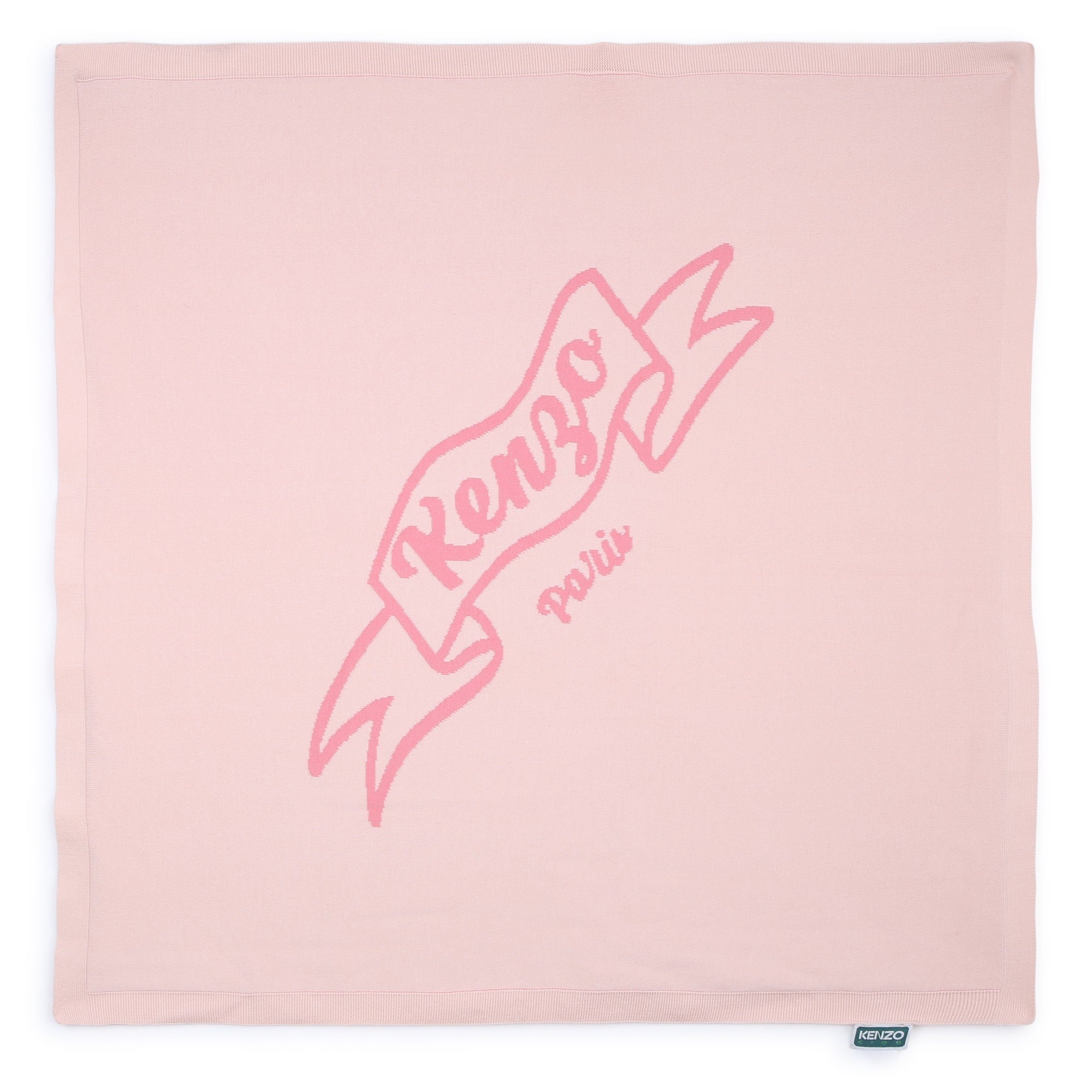Kenzo Blanket Logo Pink