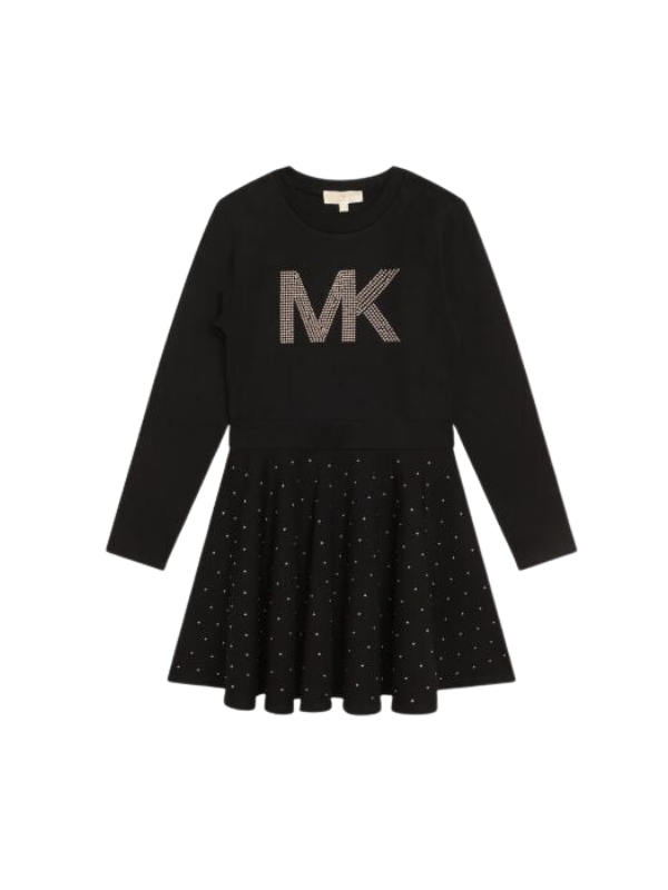 Michael Kors Long Sleeved Dress Black