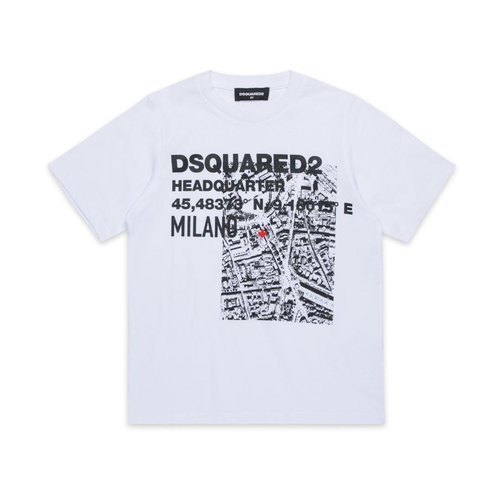 Dsquared Tshirt Slouch White