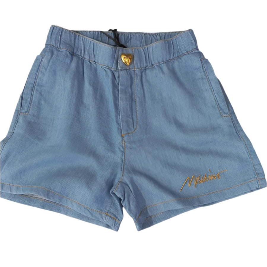 Moschino Shorts Logo Denim