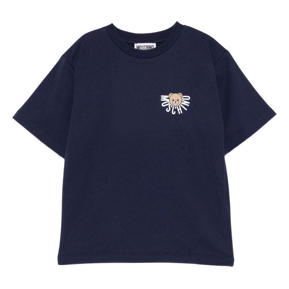Moschino Tshirt Logo Navy