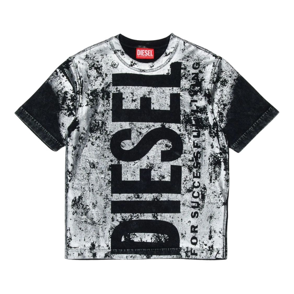 Diesel Tshirt Big Logo Black