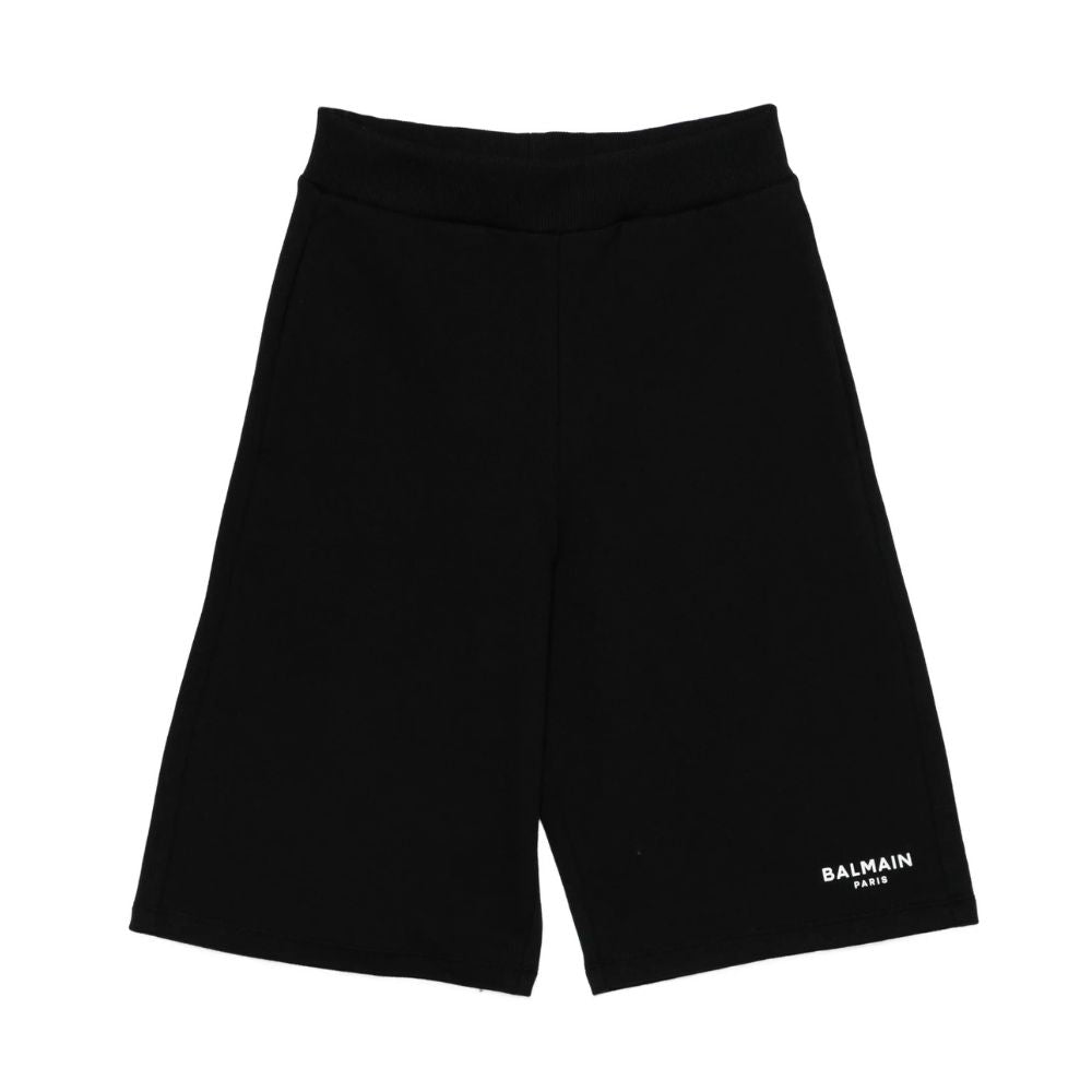 Balmain Shorts Logo Black