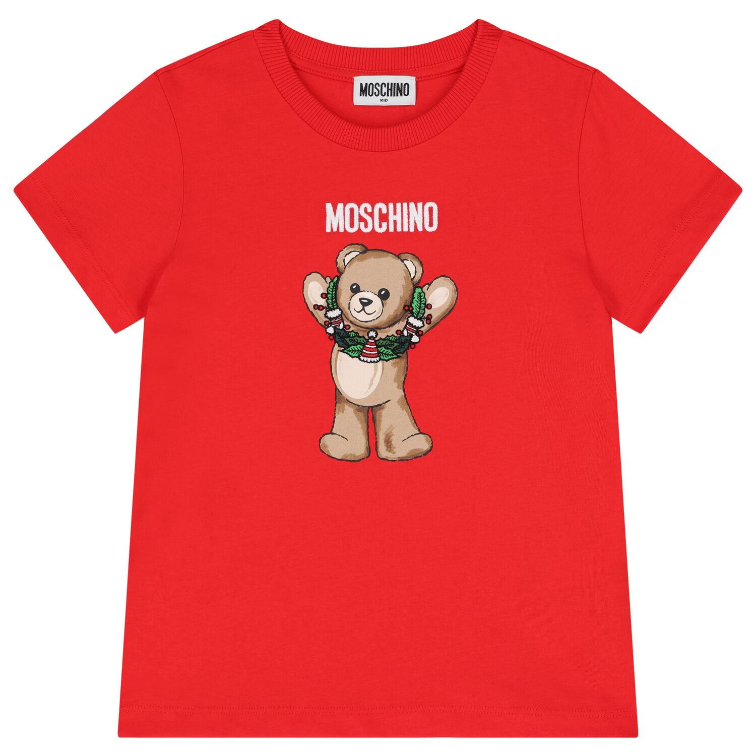 Moschino Tshirt Graphic Print Red