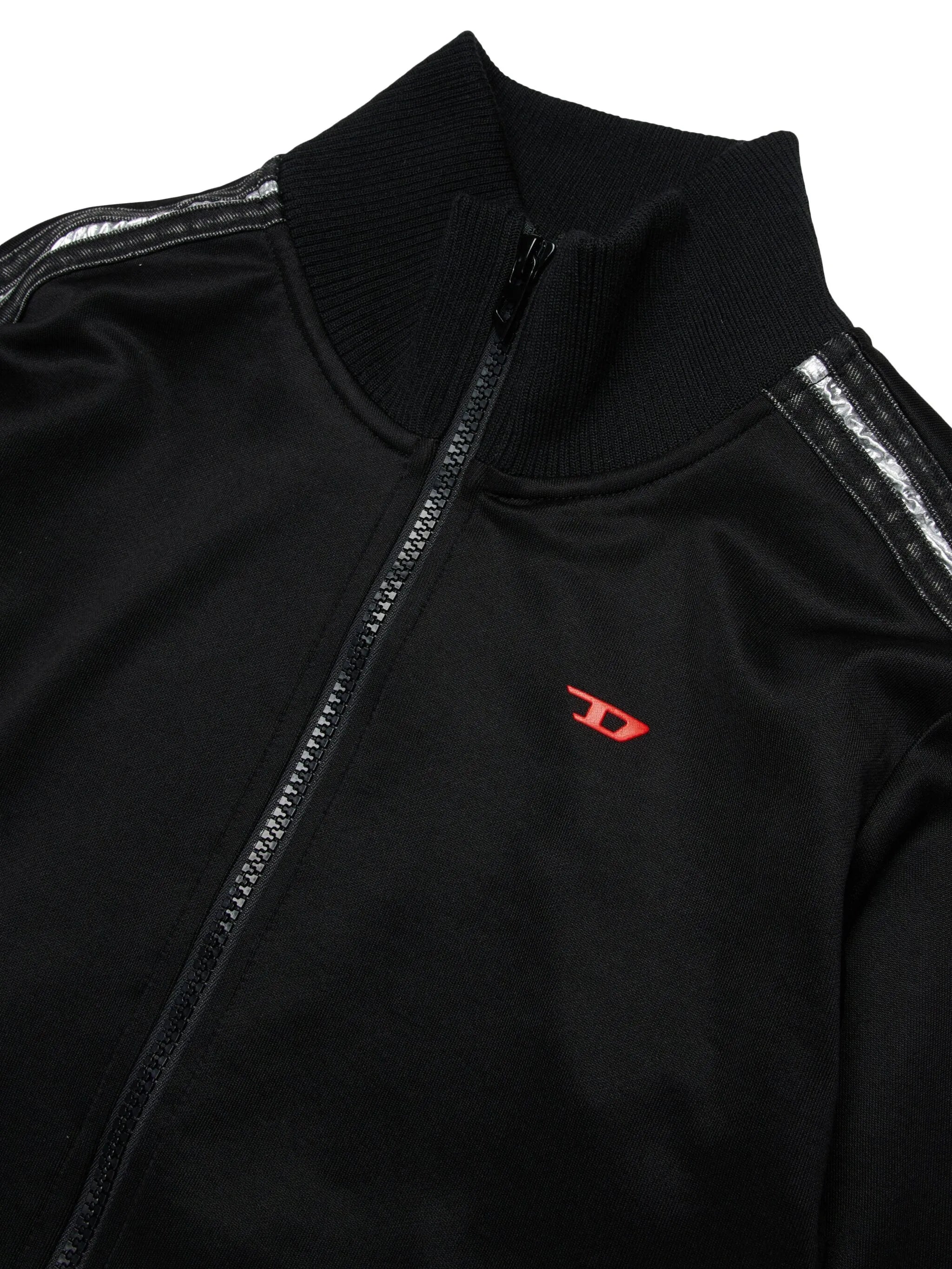 Diesel Jacket Full Zip Black