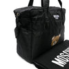 Moschino Changing Bag Logo Bear Black