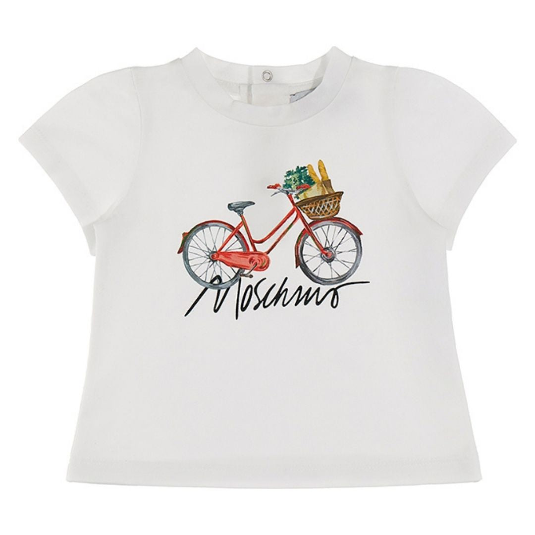 Moschino Blouse Girl White