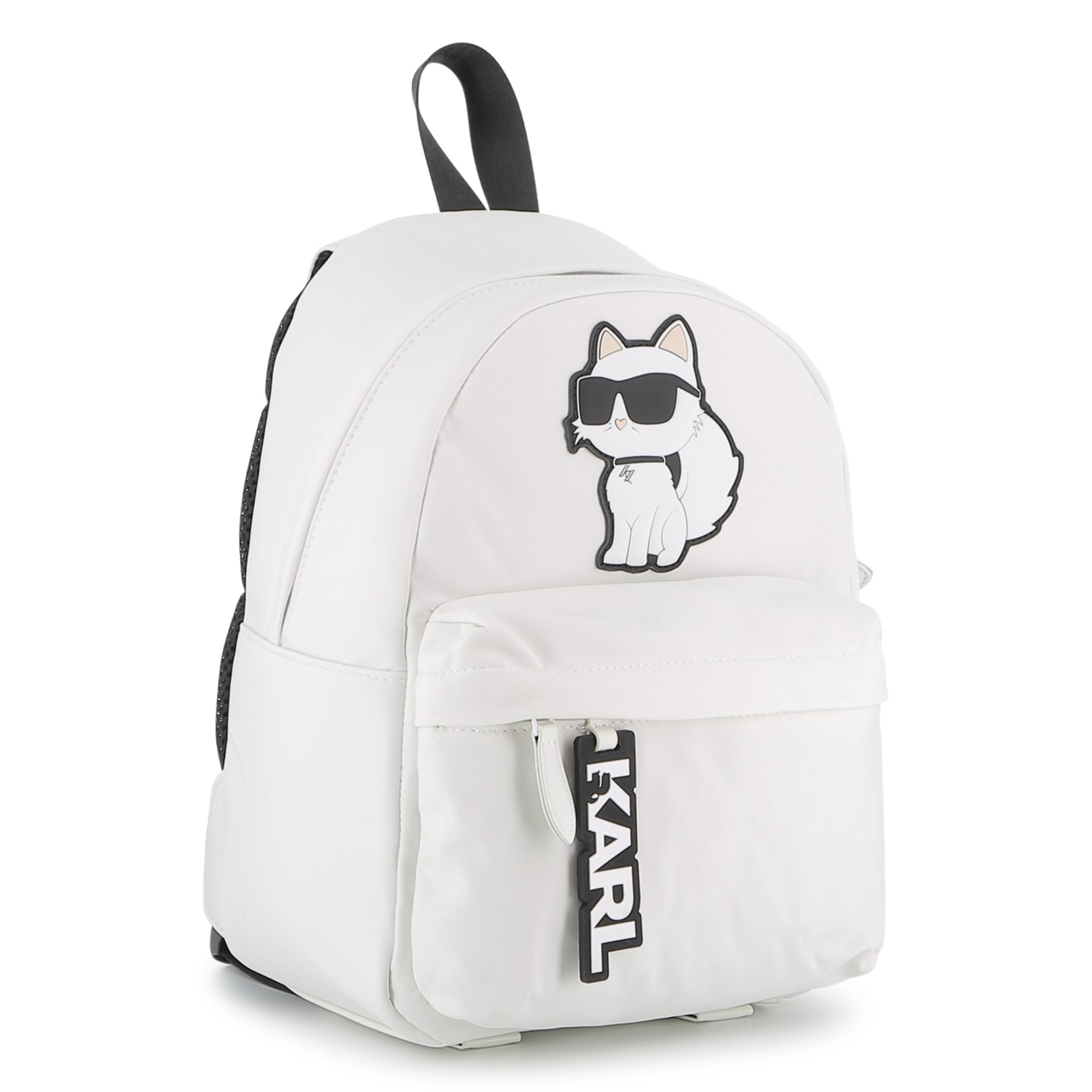 Karl Lagerfeld Backpack Logo White