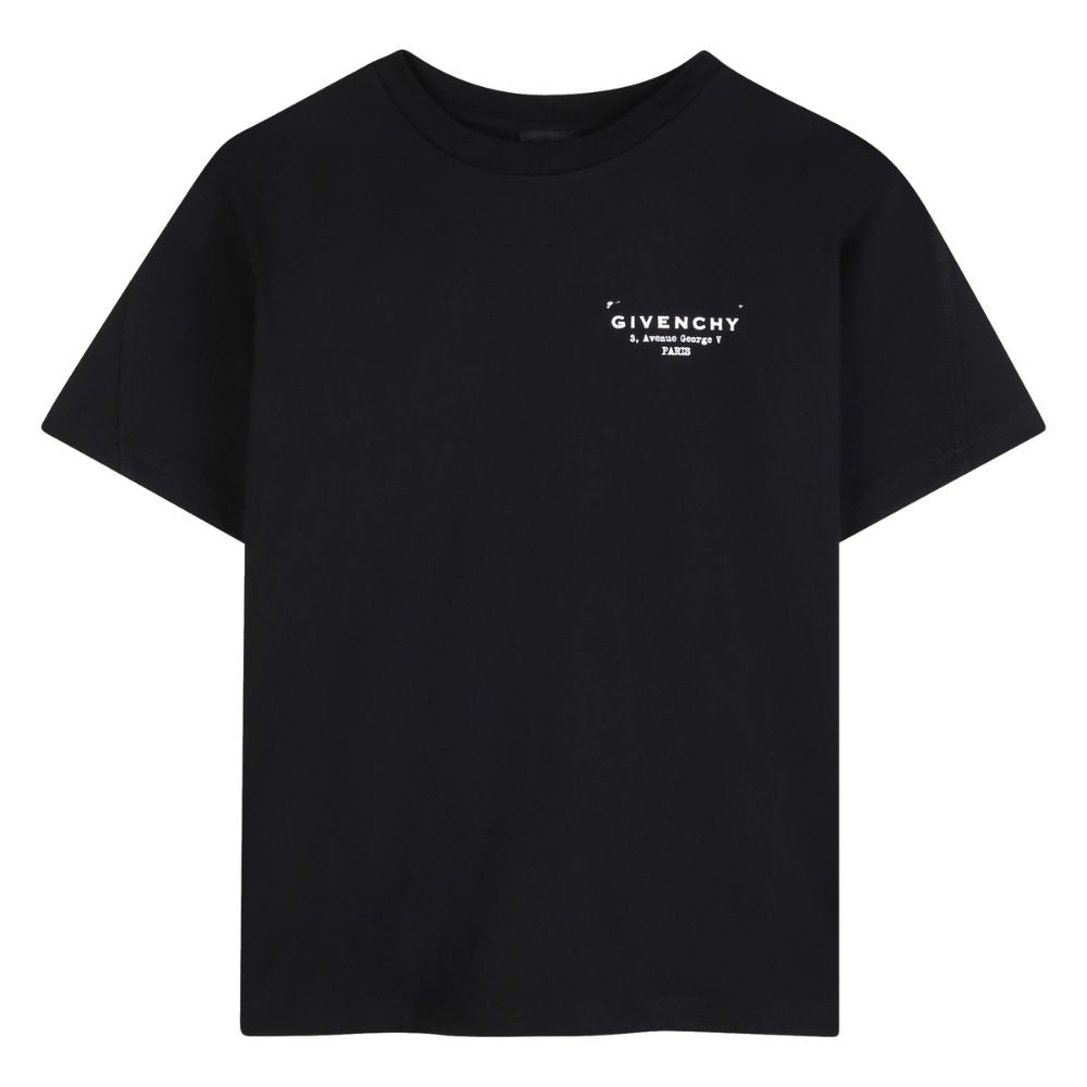 GIVENCHY ブラック ロゴ Tシャツ Givenchy Tshirt Logo Black – Mio Mondo