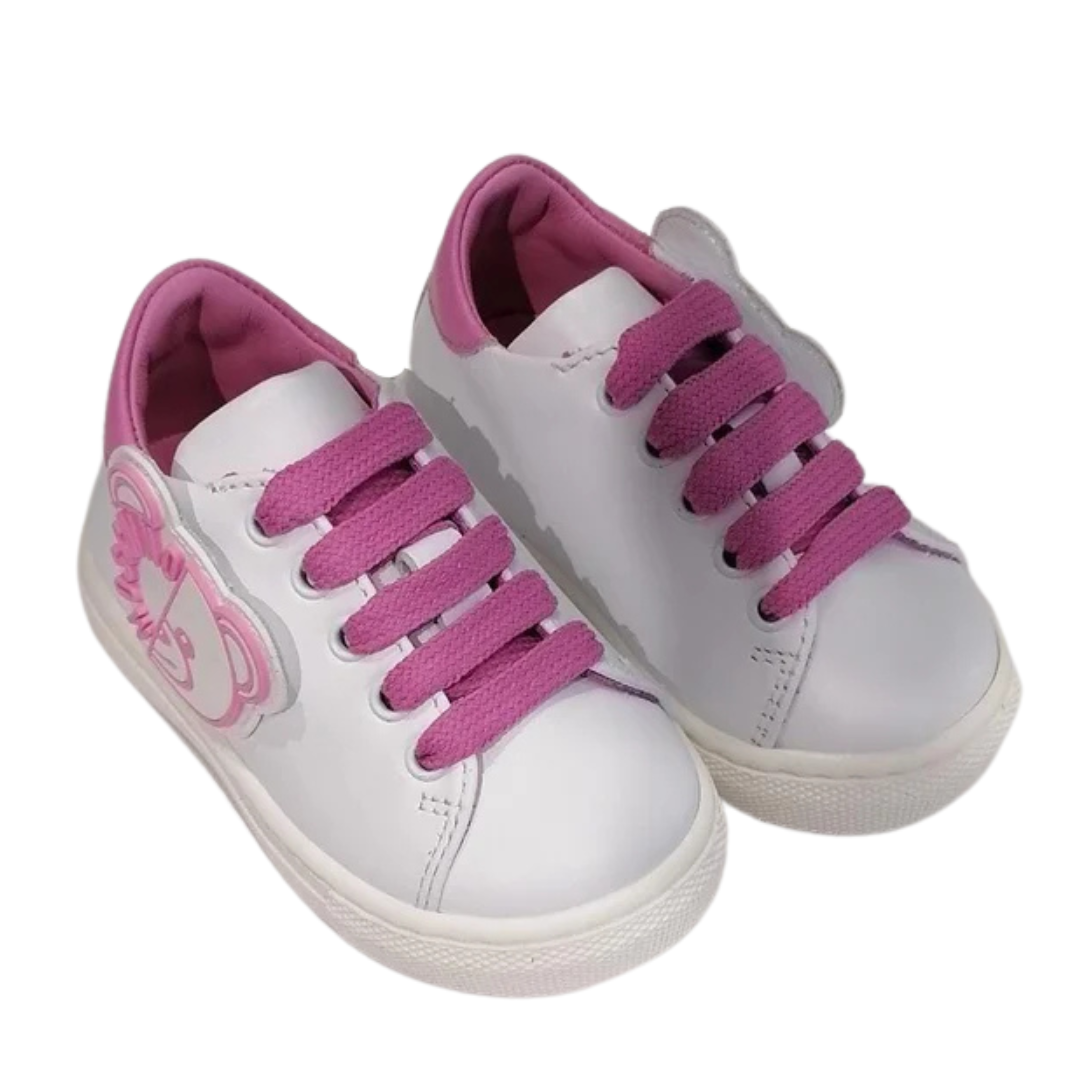 Moschino Sneaker Pink White