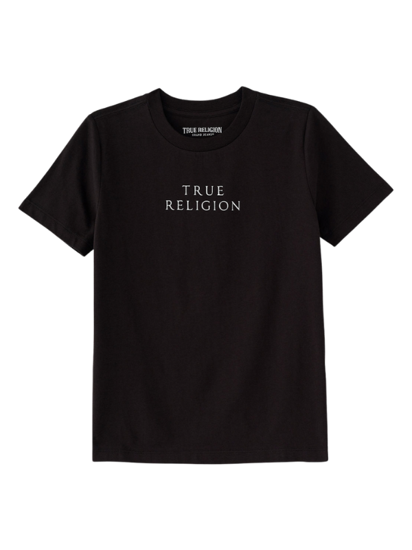 True Religion T-Shirt City Stamp Black