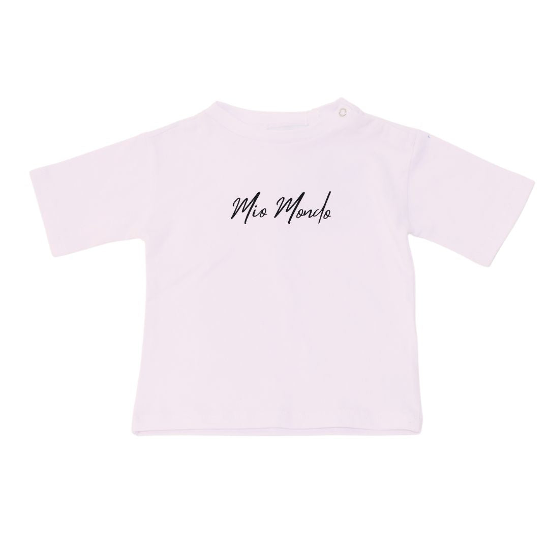 Mio Mondo T-Shirt Logo White
