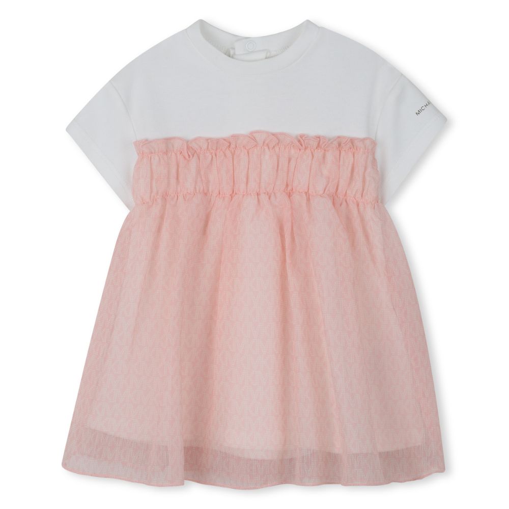 Michael Kors Dress Frill Pale Blush