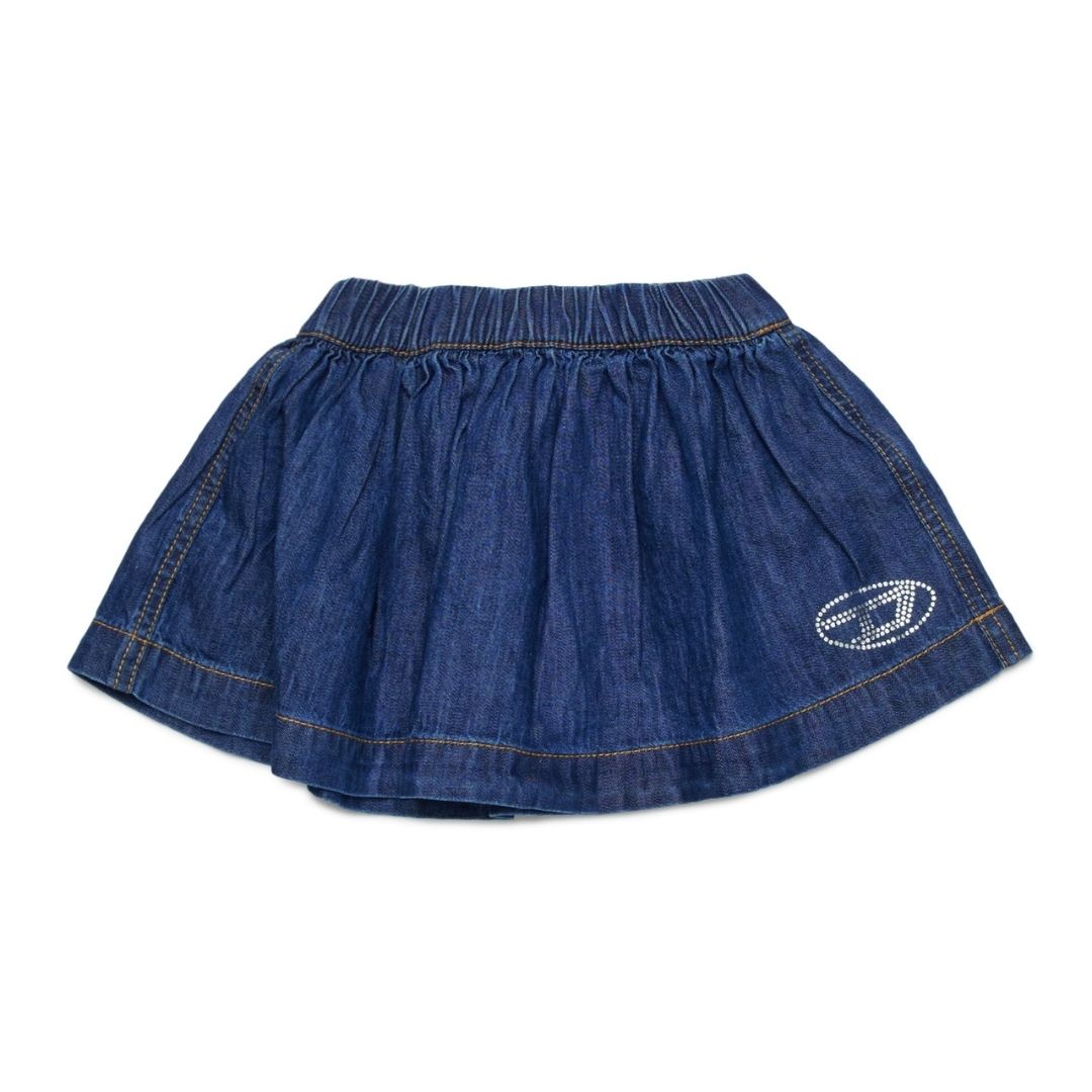 Diesel Skirt Logo Blue