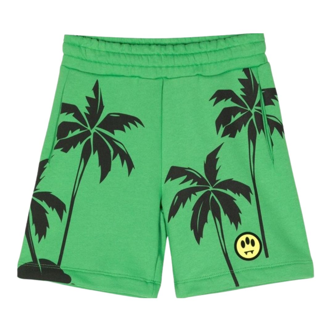 Barrow Shorts Palm Trees Green