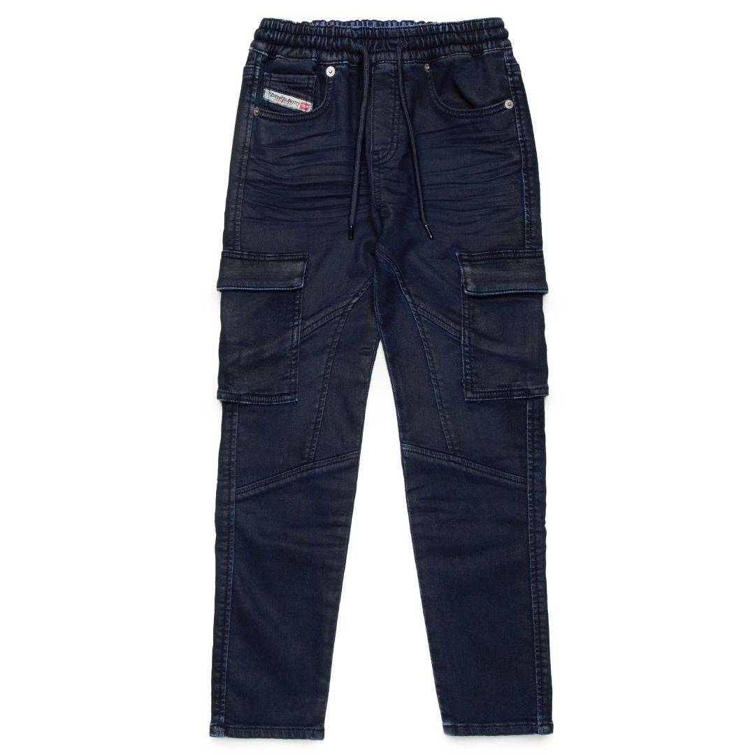 Diesel Jeans Side Pockets Dark Blue