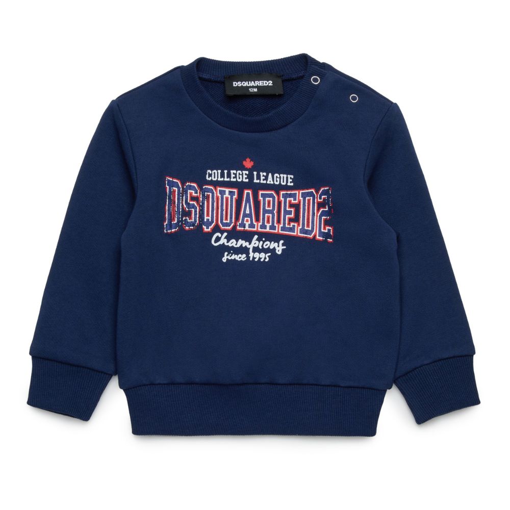 Dsquared Sweater Logo Navy