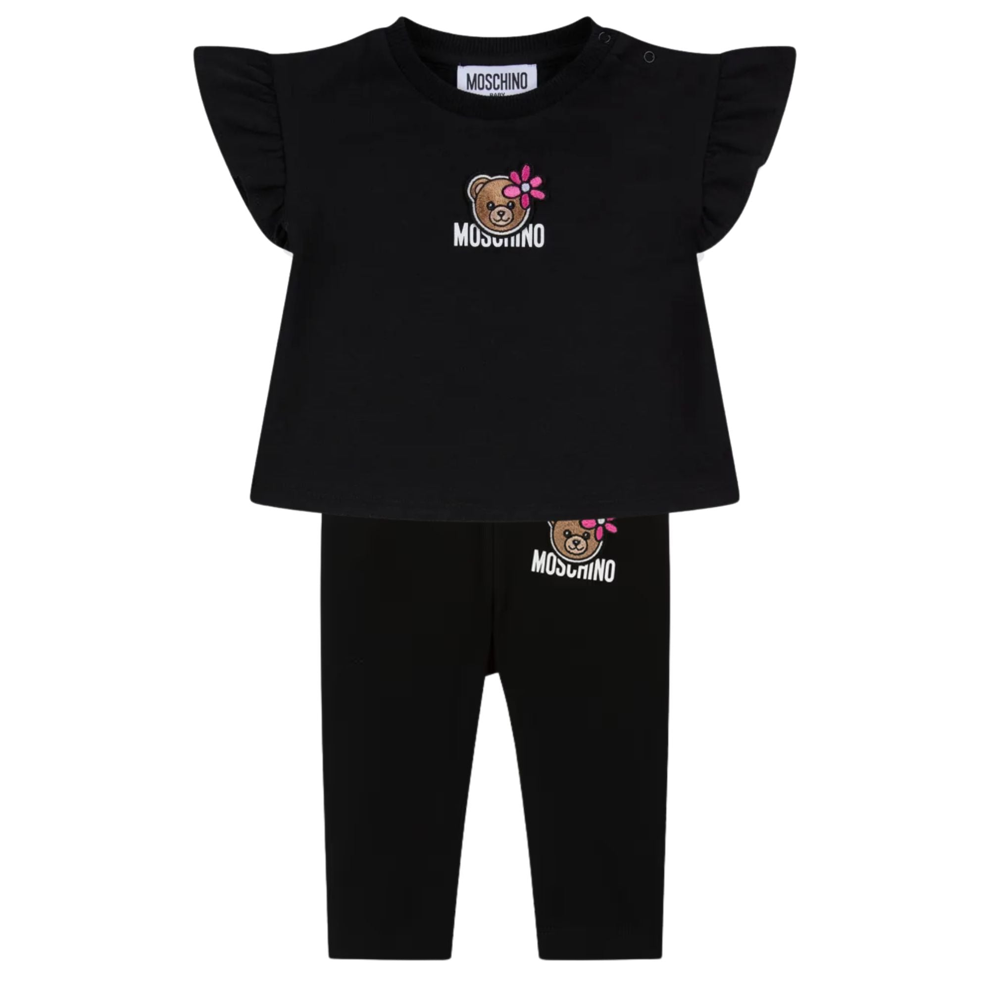 Moschino Set Blouse & Leggings Black