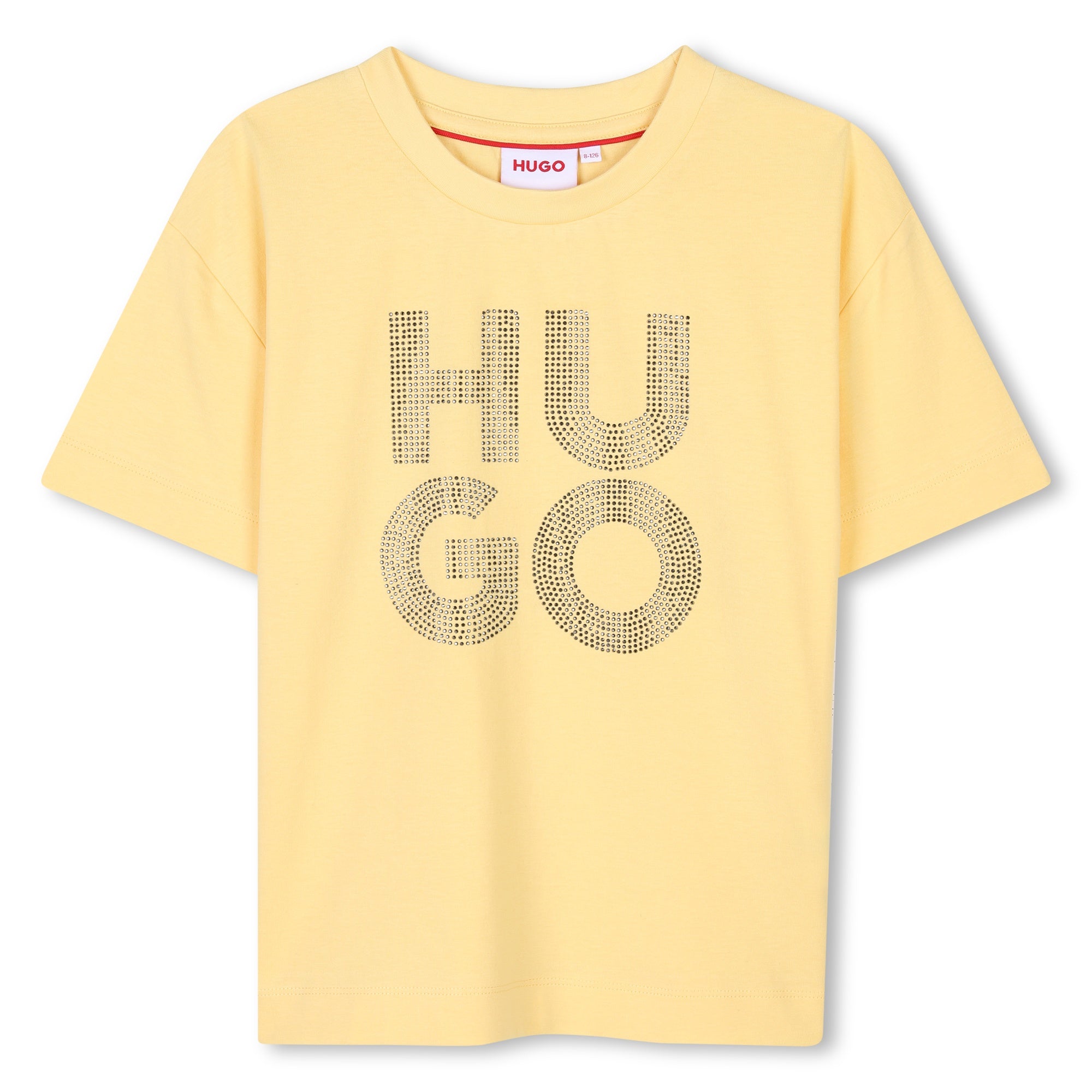 Hugo T-Shirt Logo Yellow