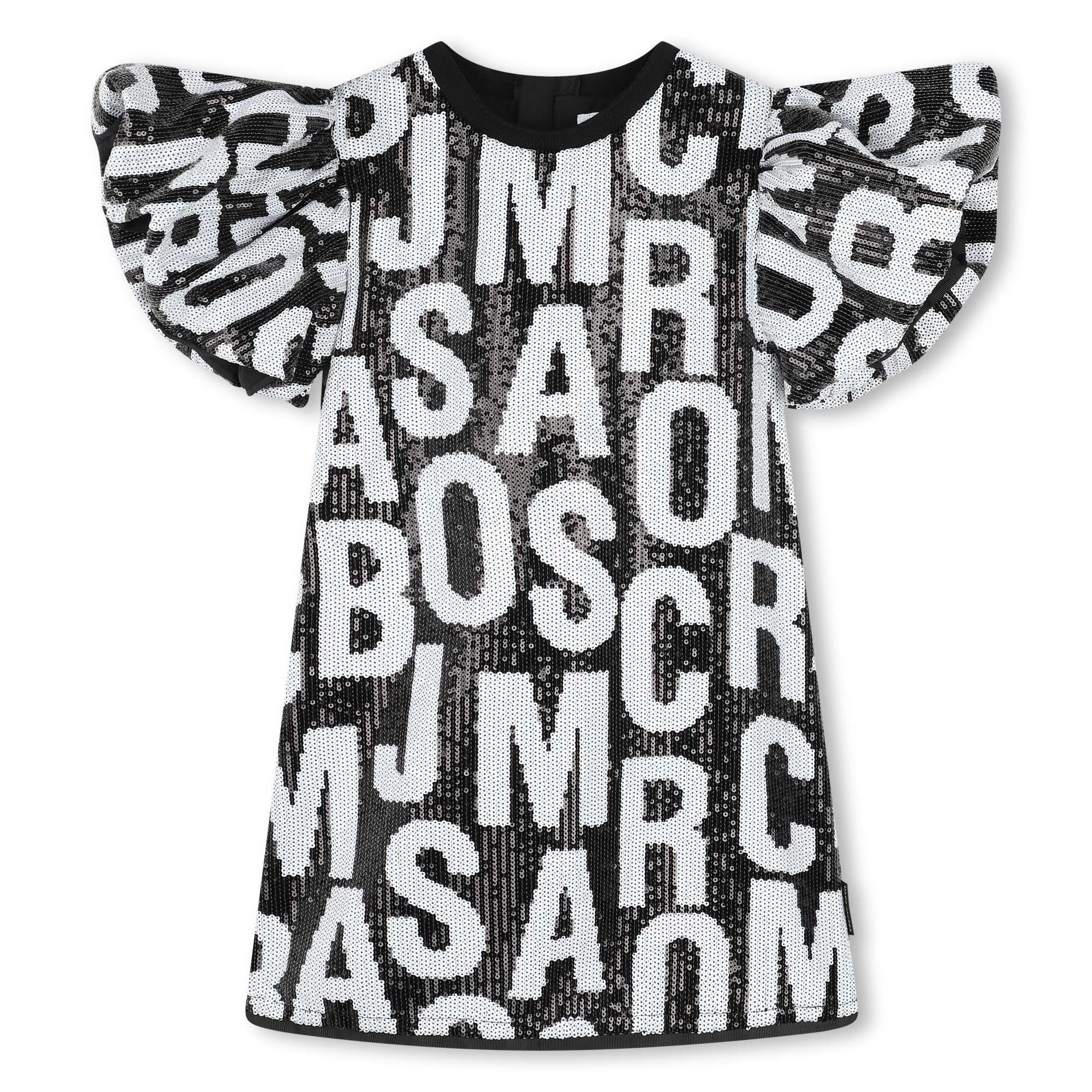 Marc Jacobs  Dress Ceremony Jumbled Logo Black