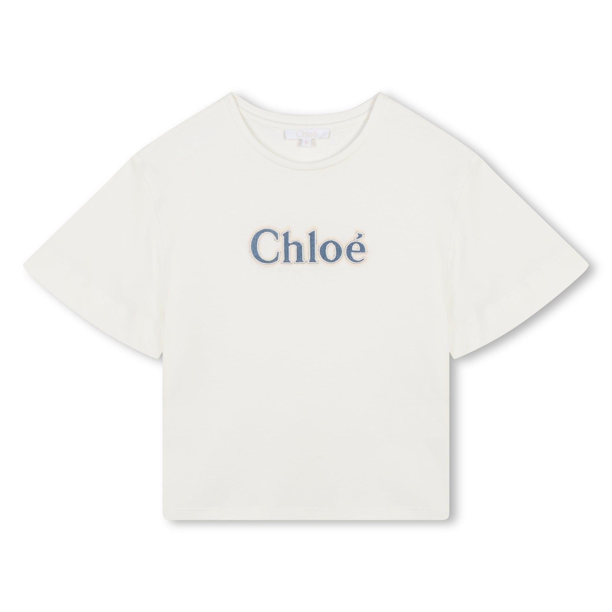 Chloe T-Shirt Logo Off-White