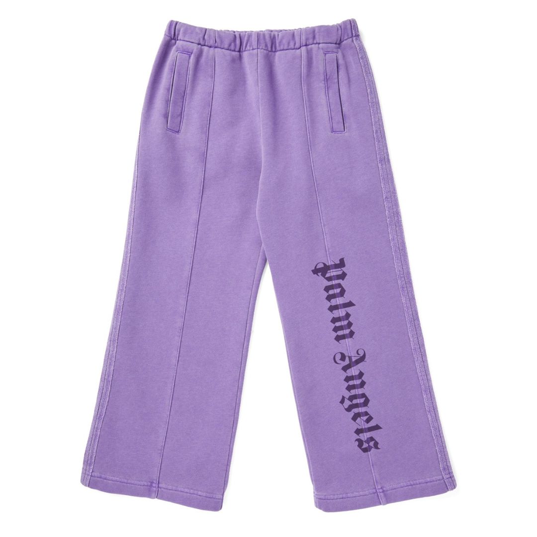 Palm Angels Track Pants Logo Purple