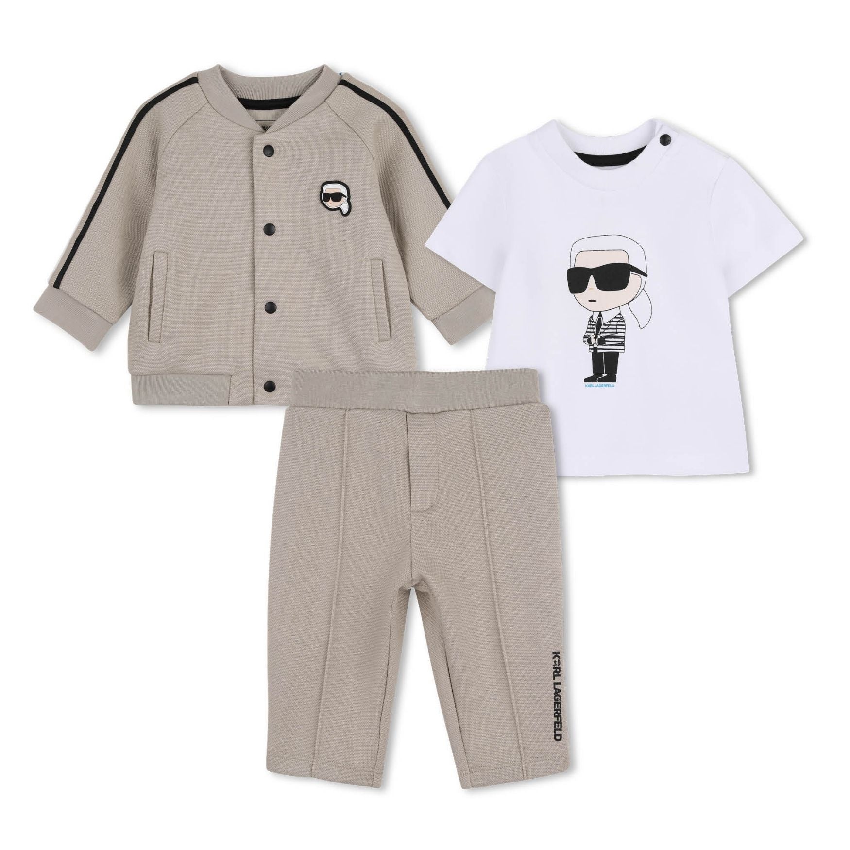 Karl Lagerfeld Set Piece Greywhite
