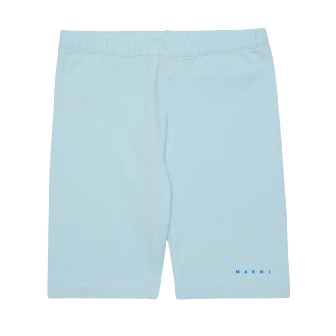 Marni Shorts Logo Blue