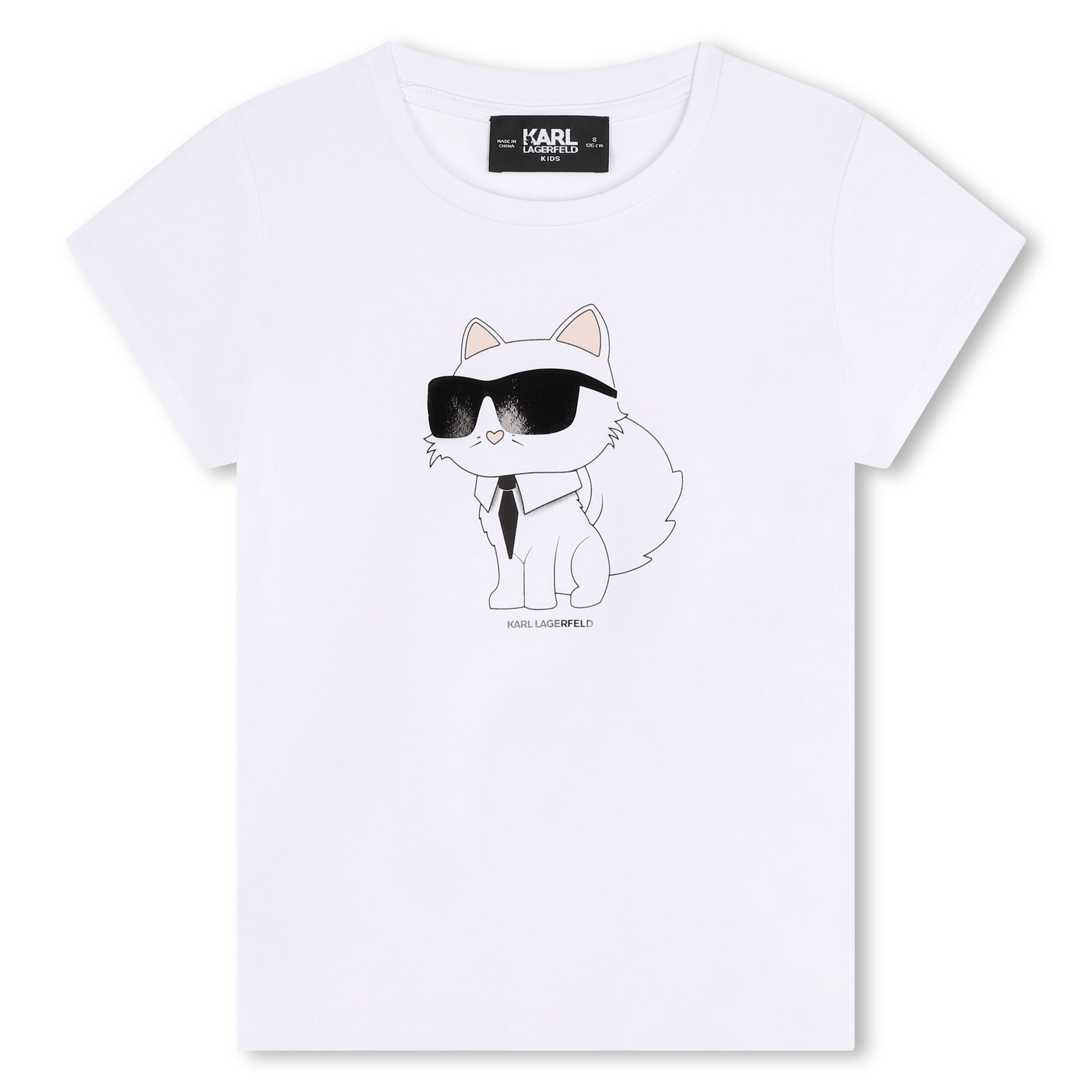 Karl Lagerfeld T-Shirt Track N Rings White