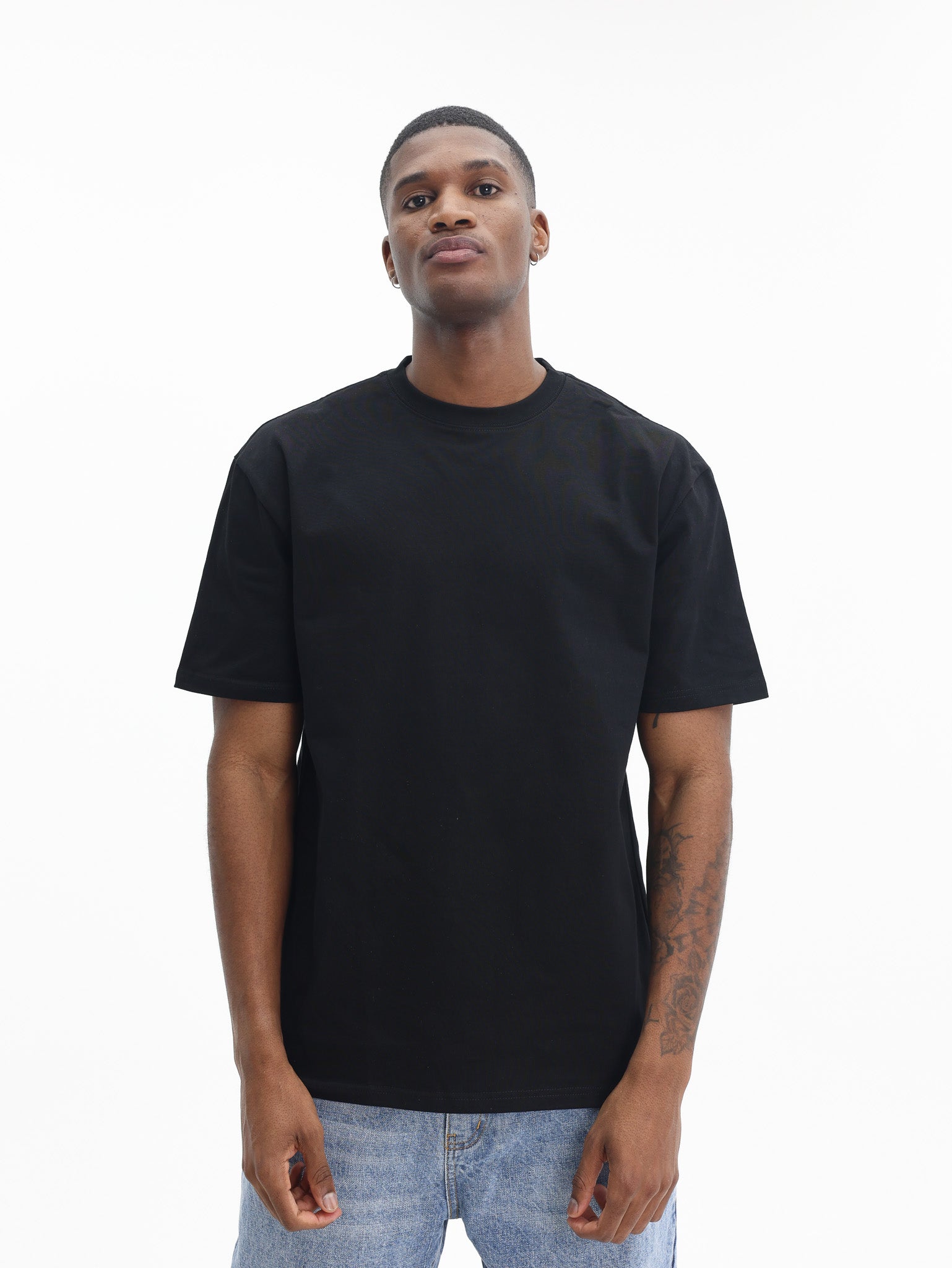 Capone T-Shirt Bottom Logo Black