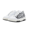 Moschino Shoe Msh Logo Whiteblack