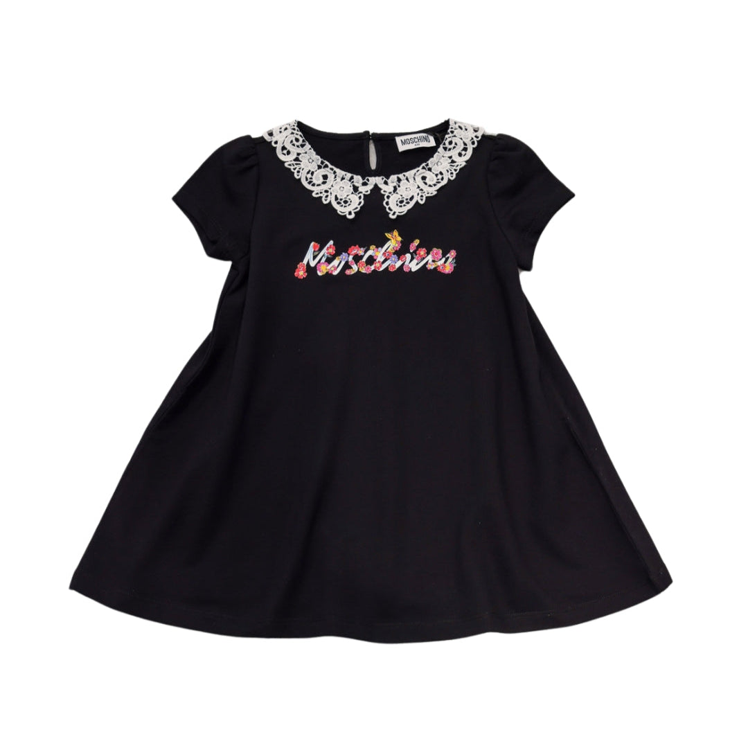 Moschino Dress Logo Black