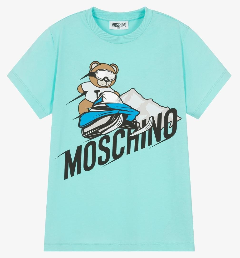 Moschino Tshirt Turquois