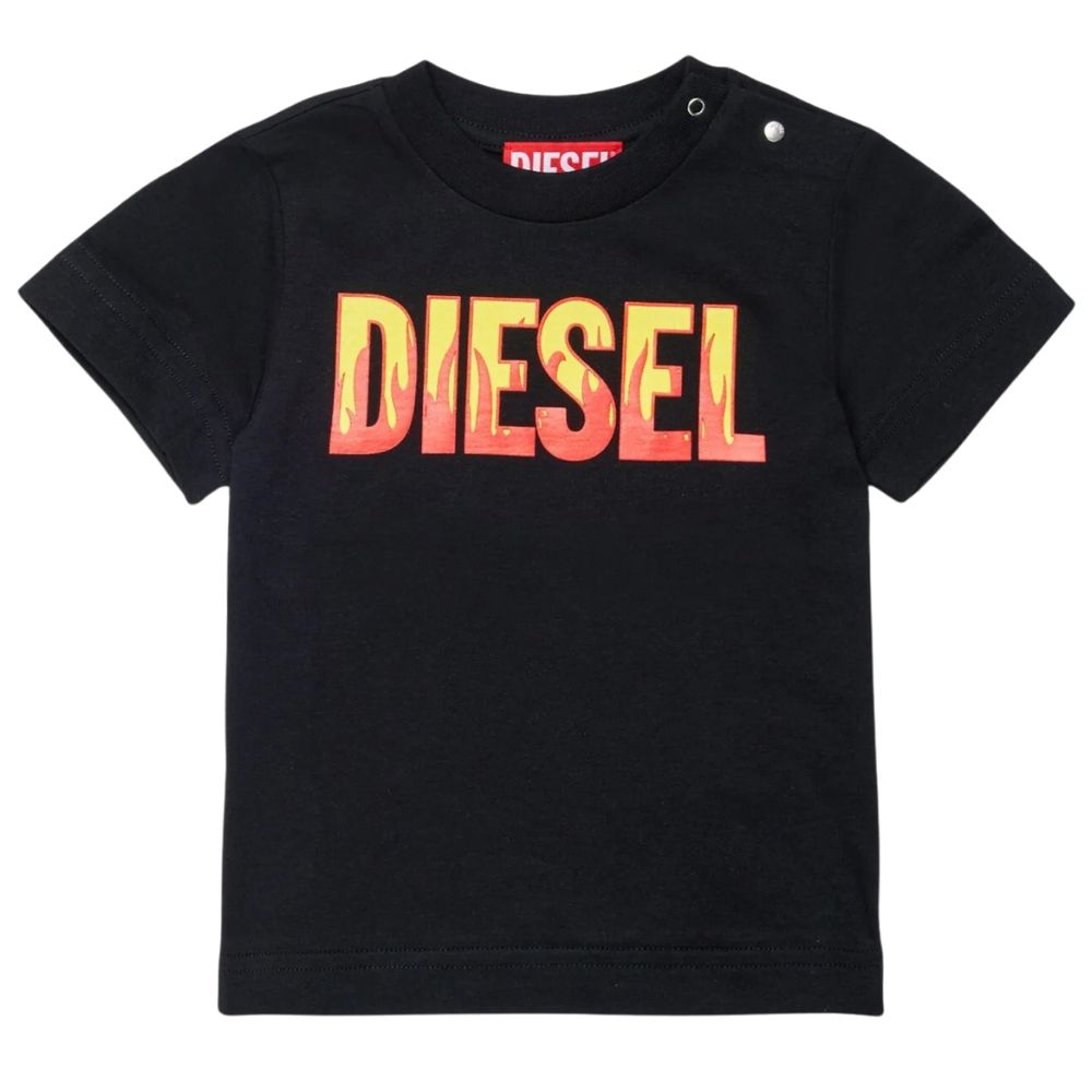 Diesel Tshirt Dirb Logo Black