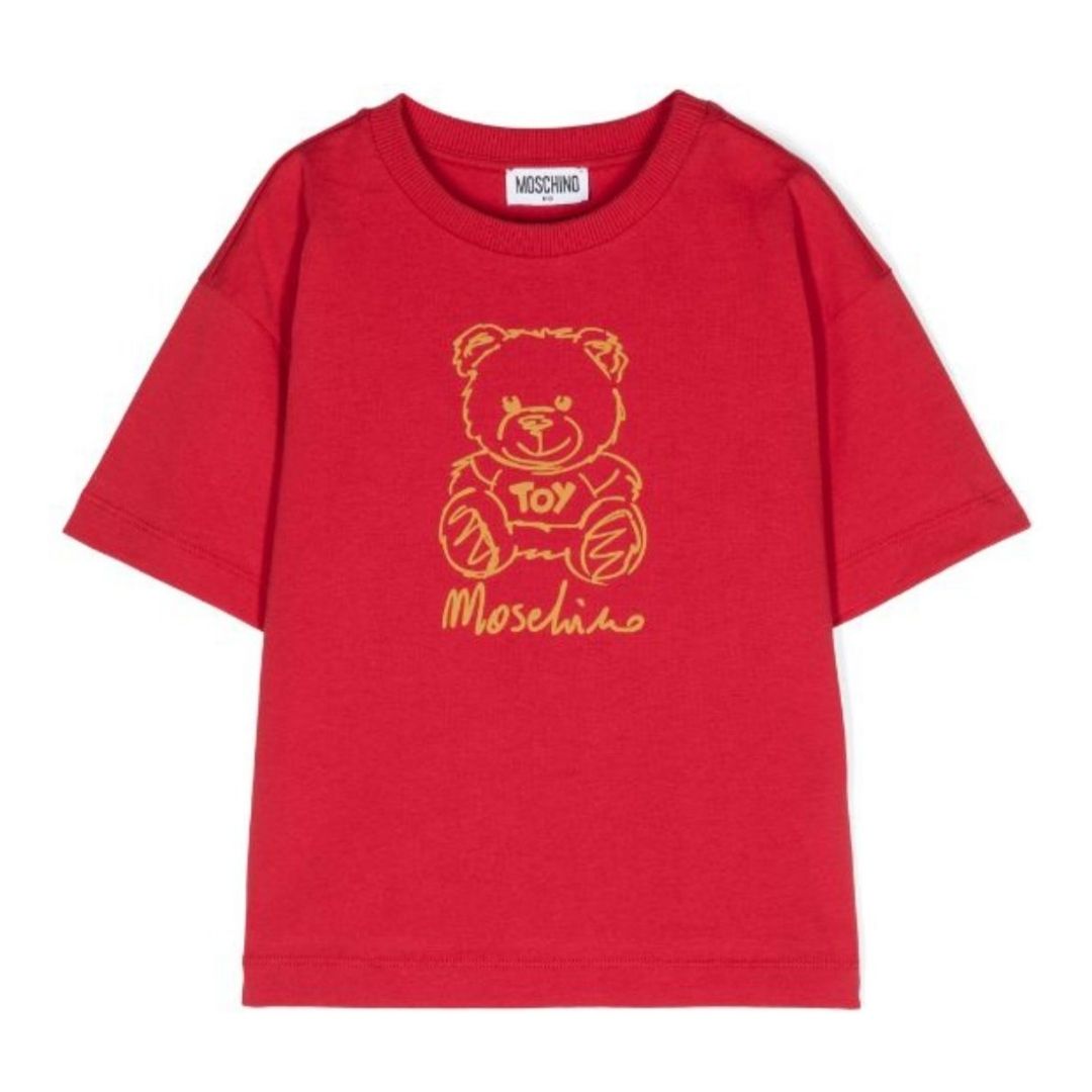 Moschino  T-Shirt Bear Red