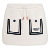 Kenzo Skirt Sailor Pockets Ivory Blue