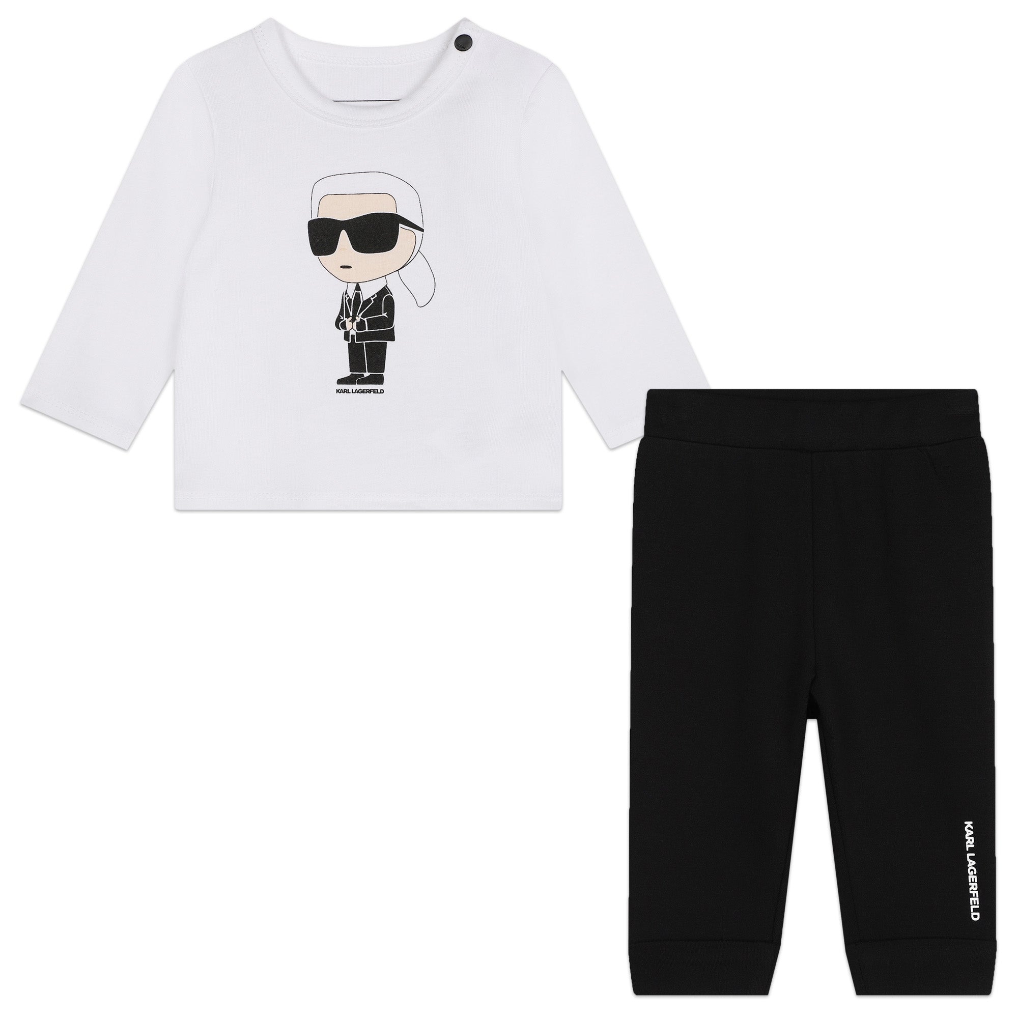 Karl Lagerfeld Sets/Outfits Logo Black-White