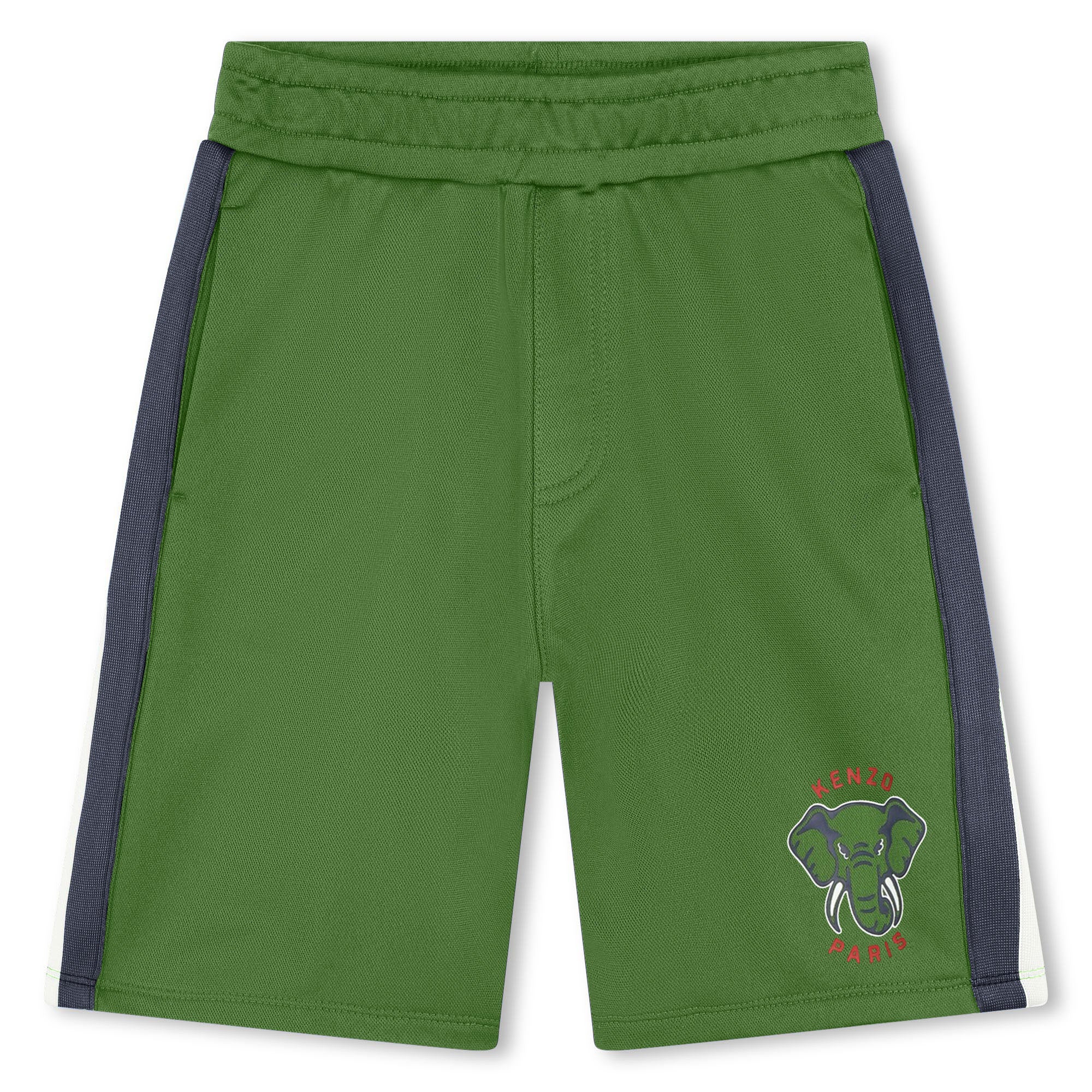 Kenzo Shorts Bermuda Logo Green