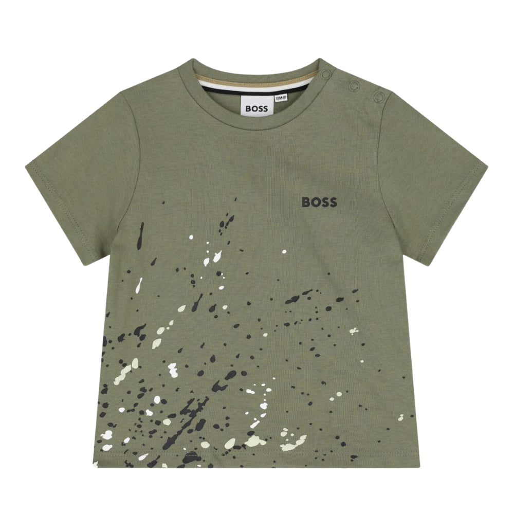 Boss Ss Teeshirt Green