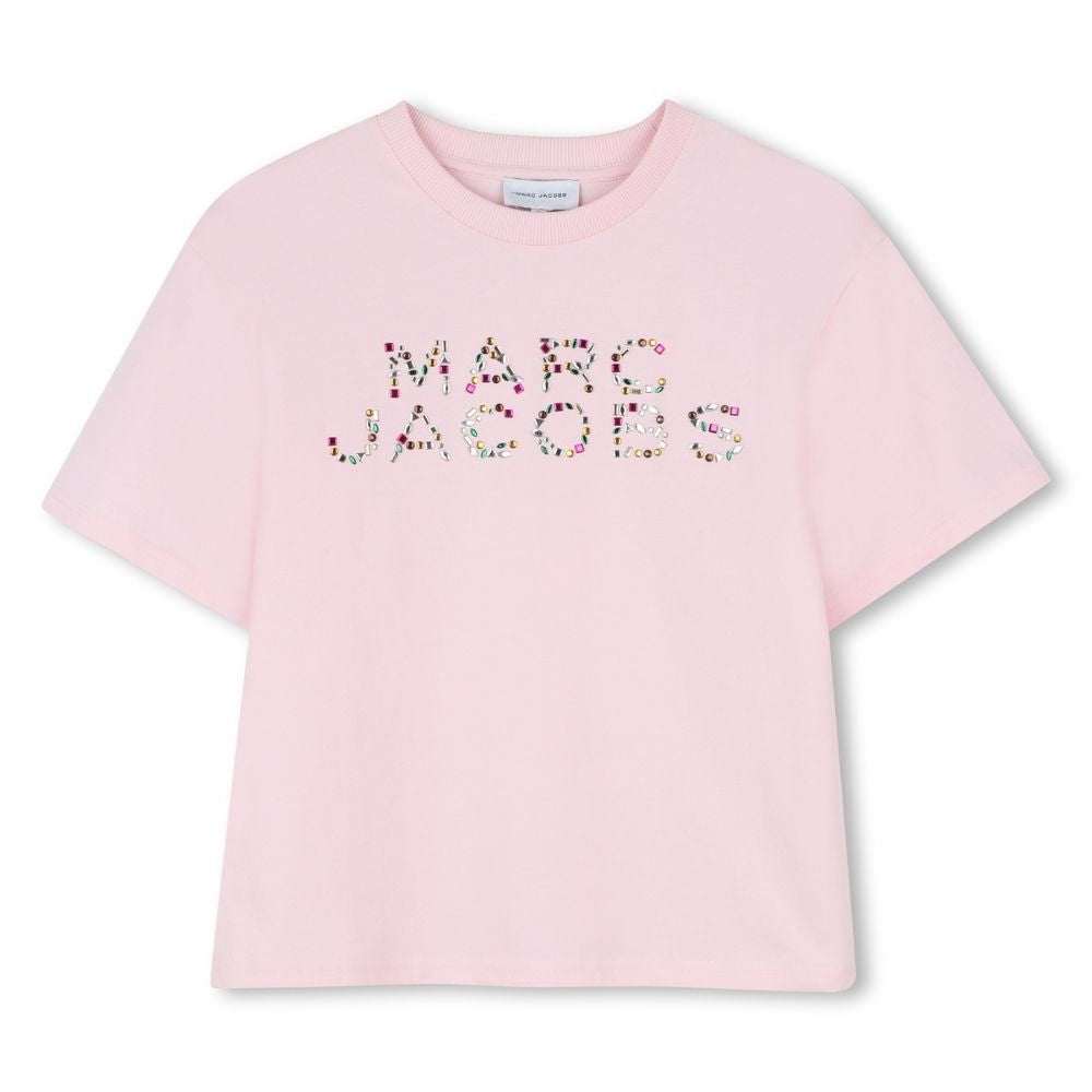 Marc Jacobs Tshirt Logo Rose
