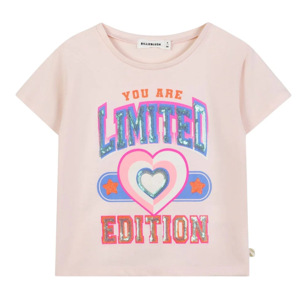 Billieblush Tshirt Slogan Pink