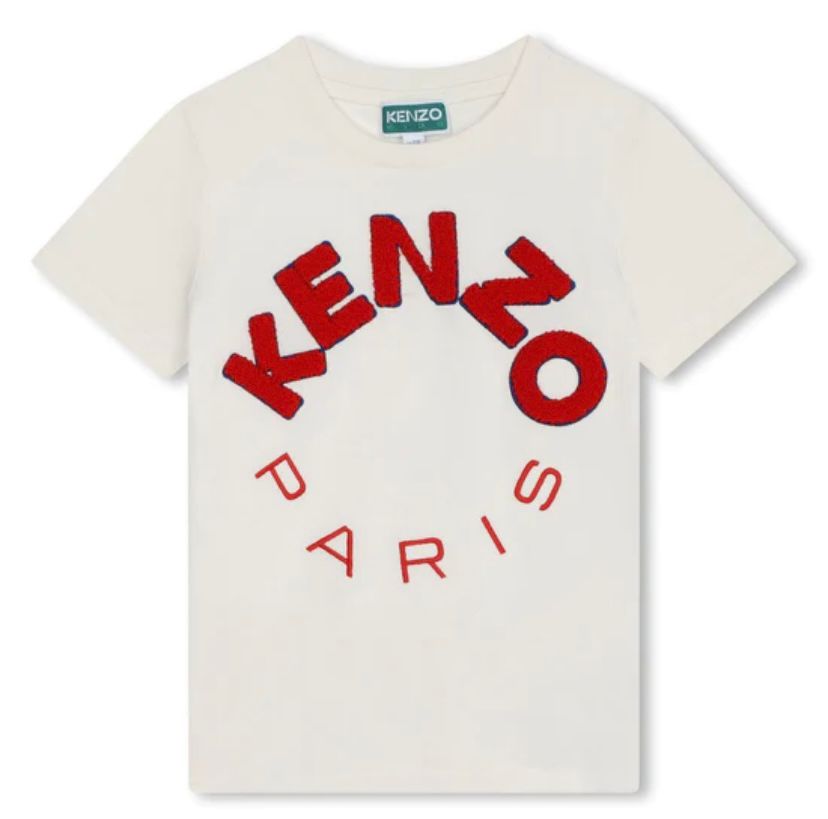 Kenzo Short Sleeve T-Shirt Logo Red